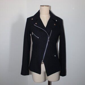 Veronica Beard Black Blazer with Silver Details